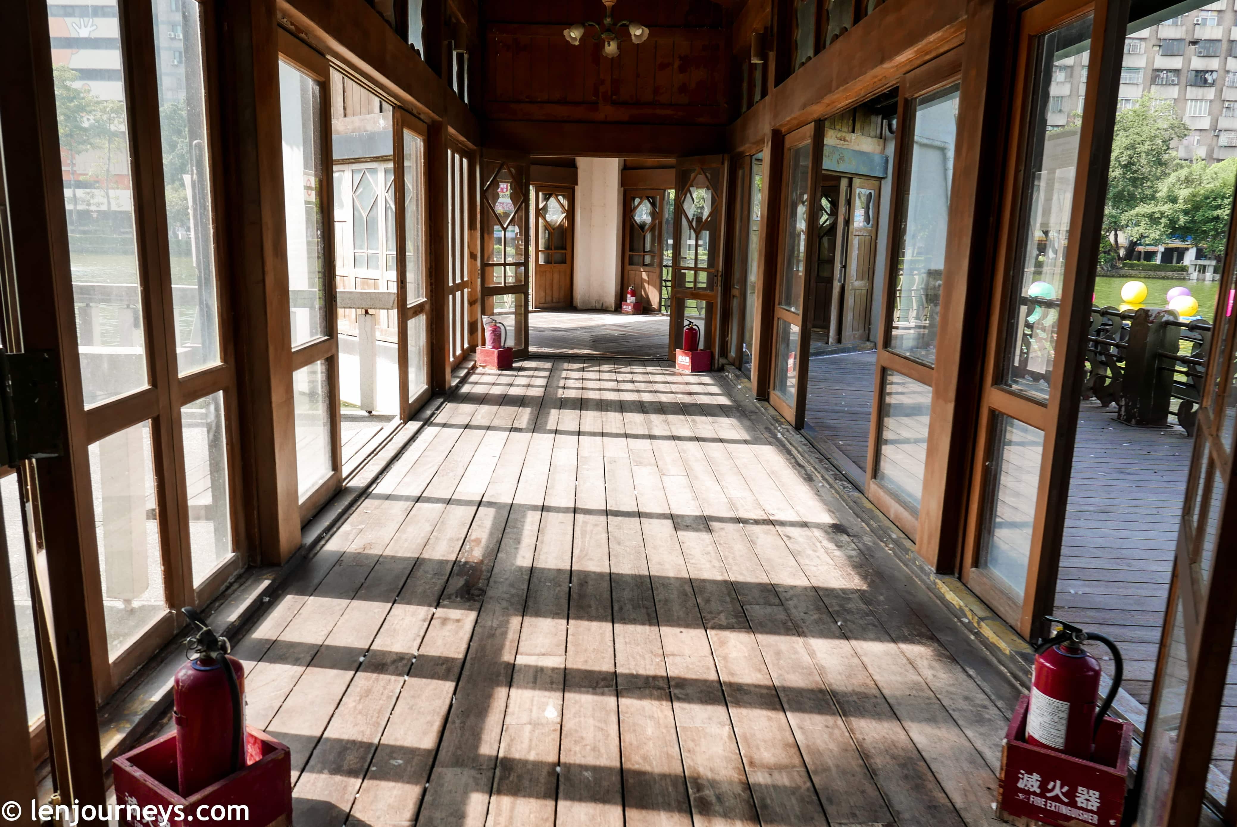 Hallway in Taichung Park Pavilion