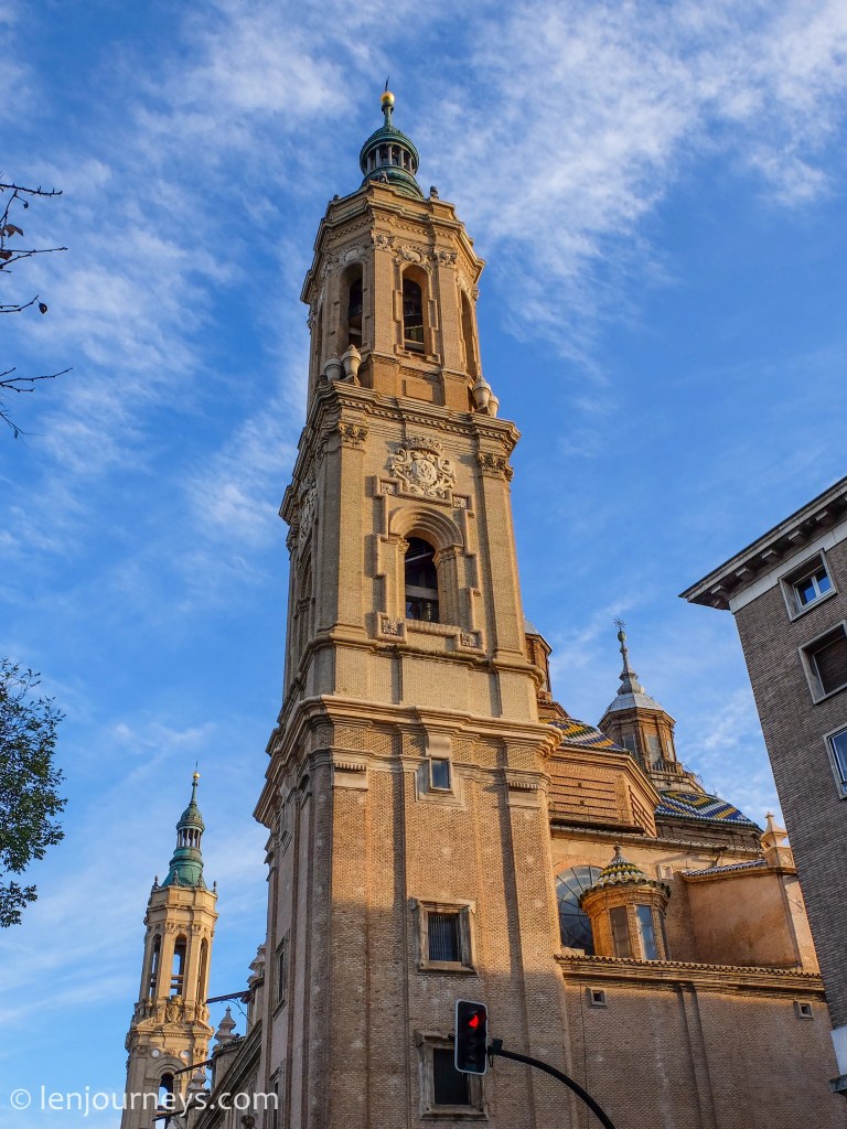 The bell tower of Basílica de Nuestra Señora del Pilar, Zaragoza