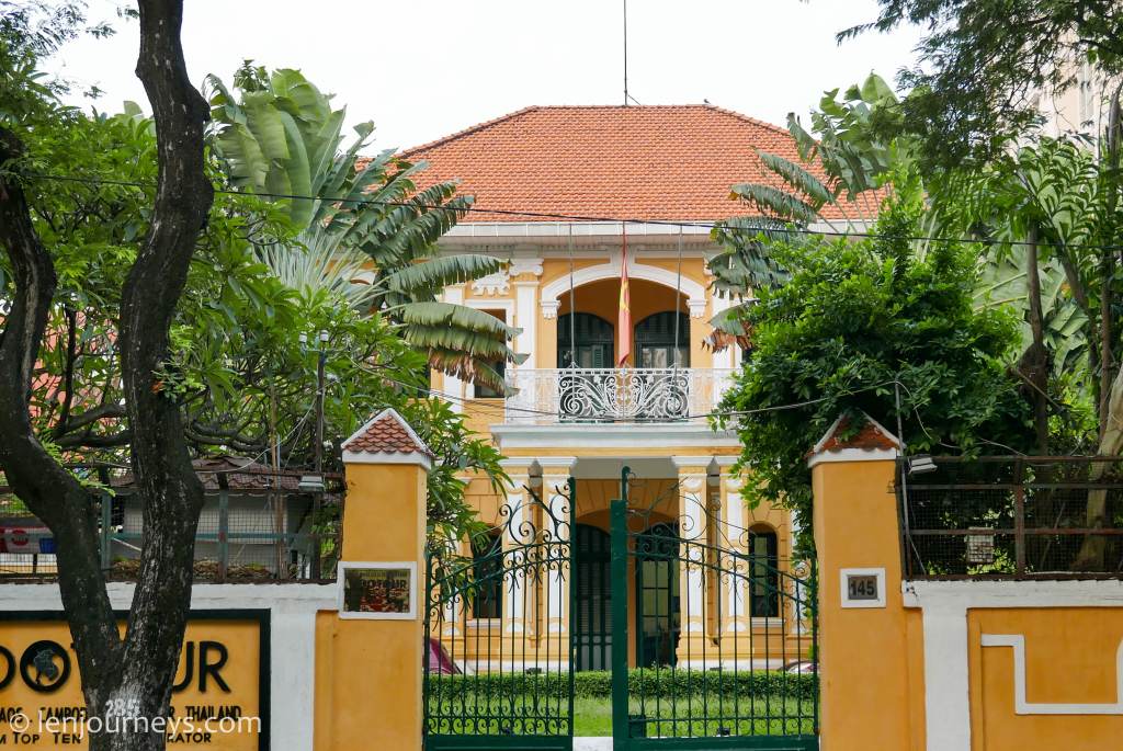 A French-style villa in Saigon
