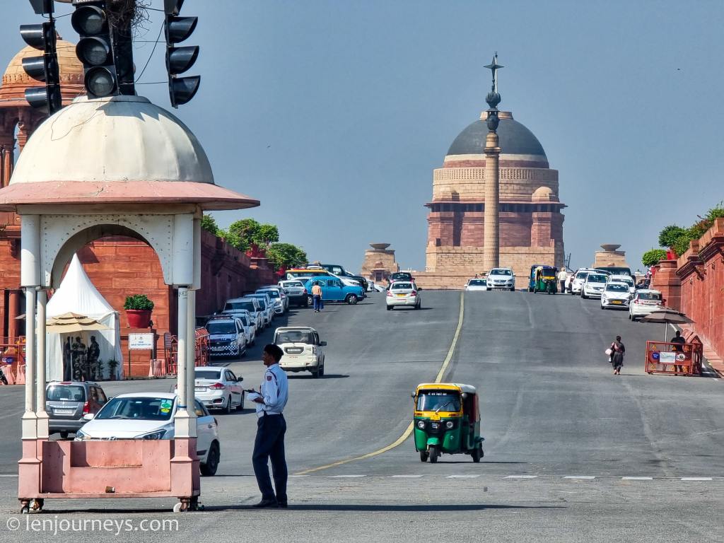 Road to Rashtrapati Bhawan, Delhi