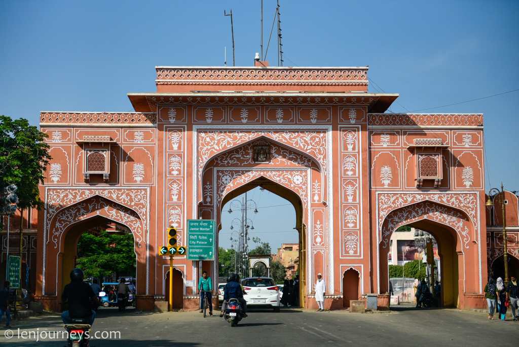 Gate to the Pink City