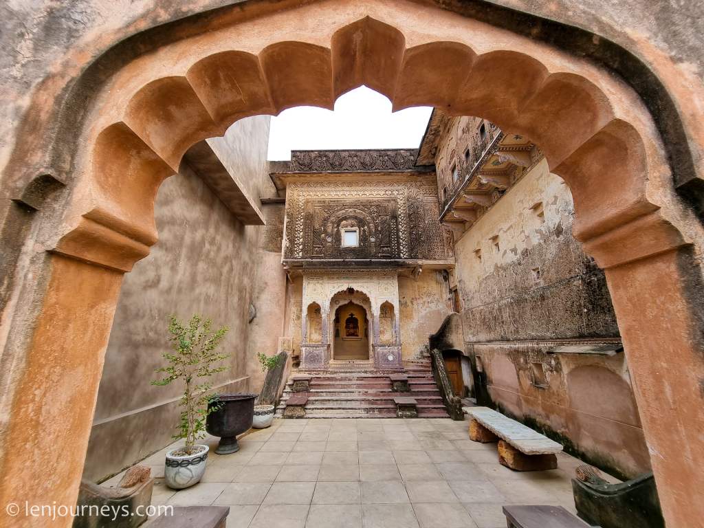 The spa of Six Senses Fort Barwara