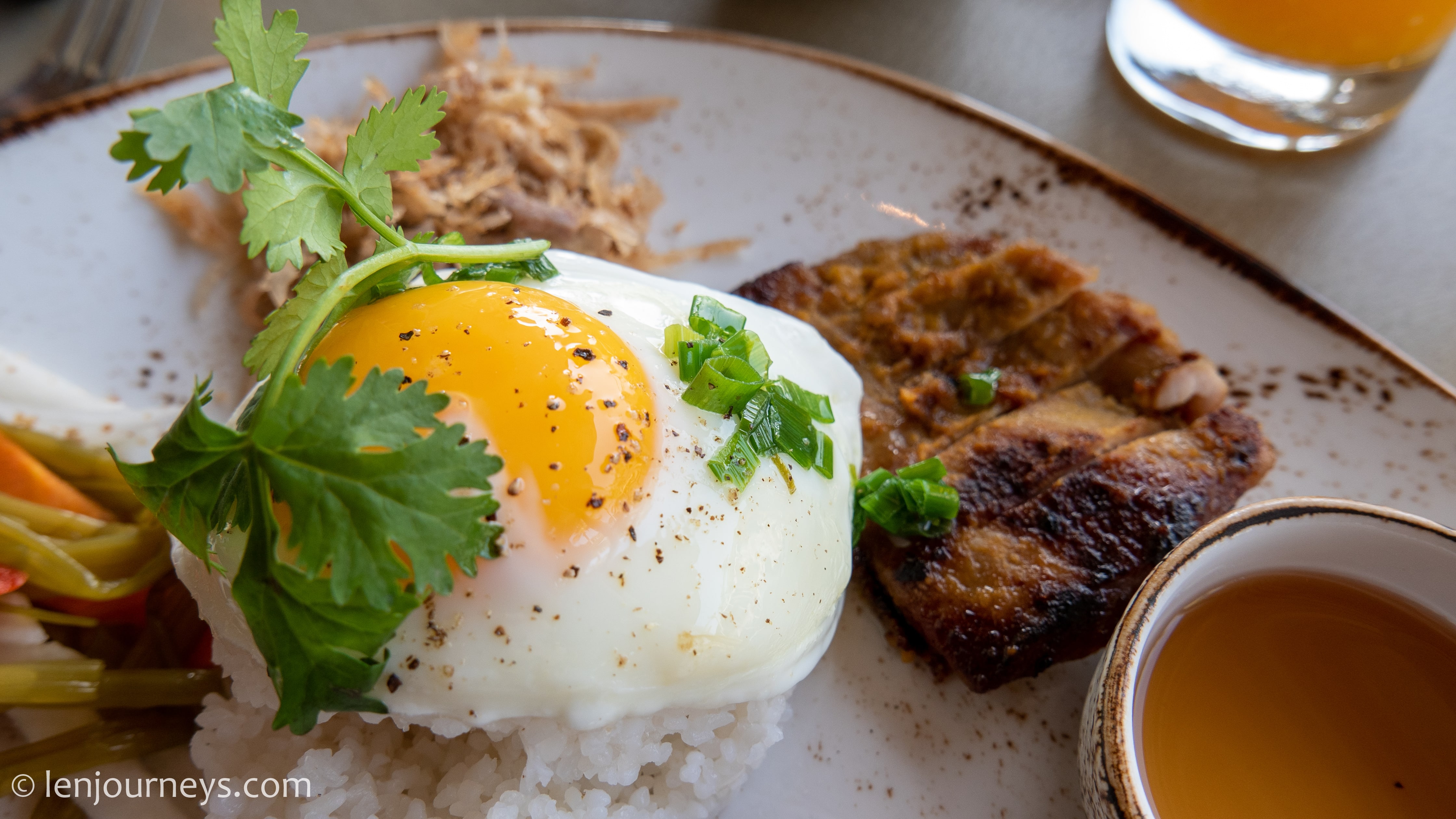 A classic breakfast in Saigon