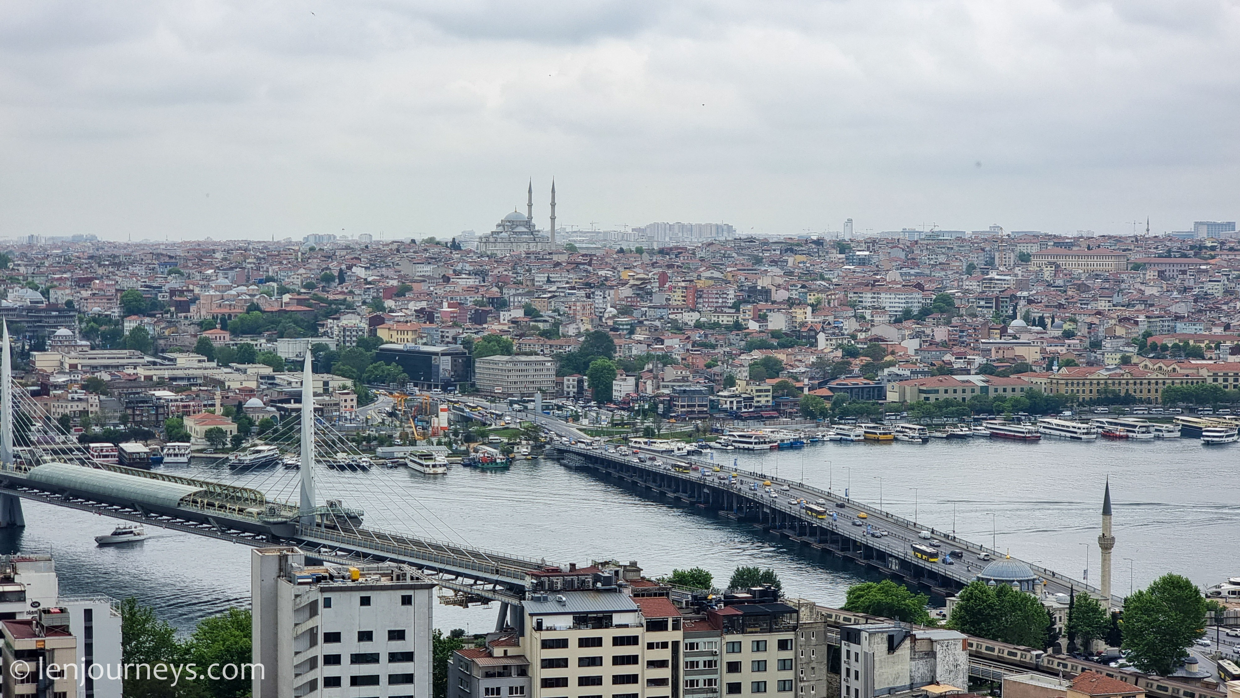 View of Istanbul from Galata Tower