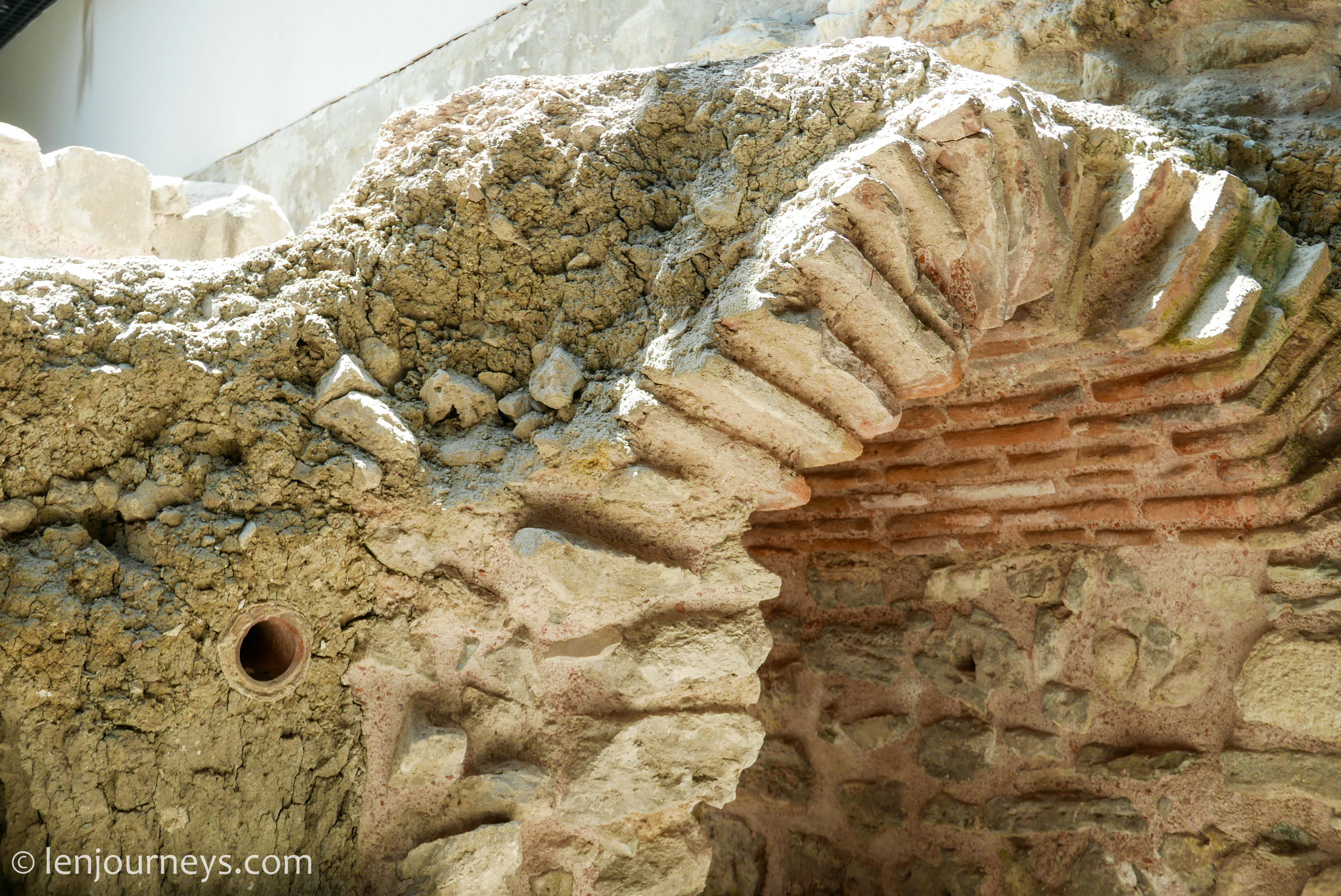 A fragment of the Hippodrome -a Byzantine stadium