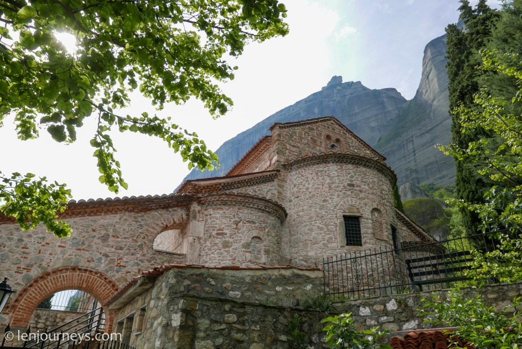 The Byzantine church of Kalabaka, Meteora