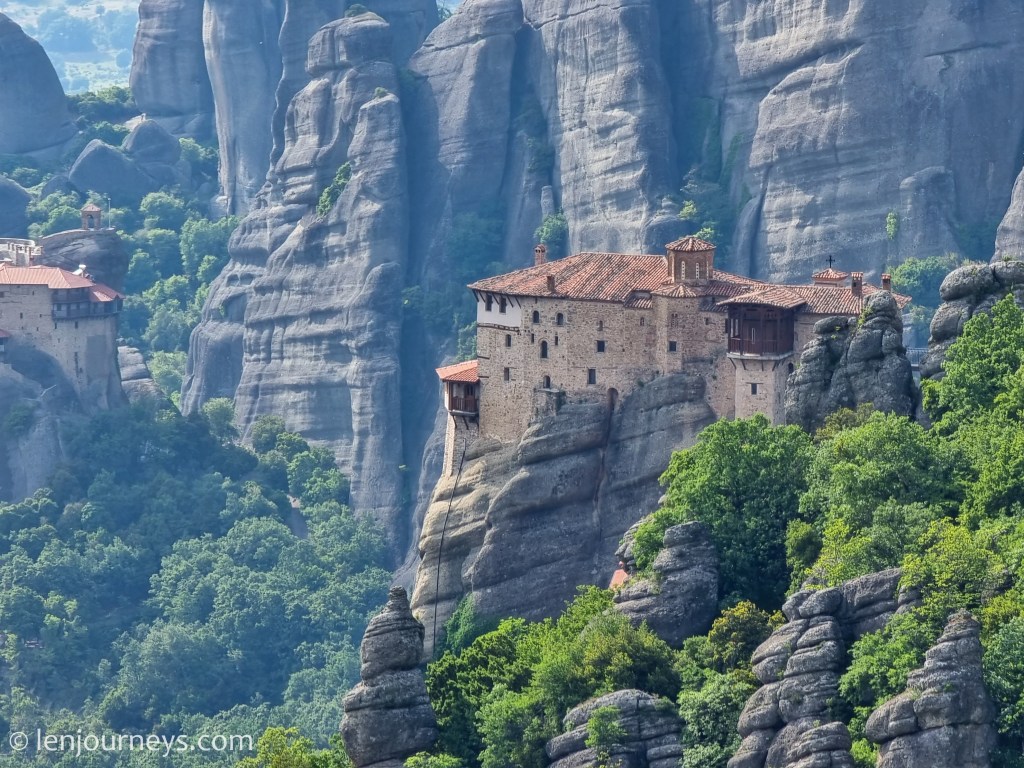 The Monastery of Roussanou, Meteora