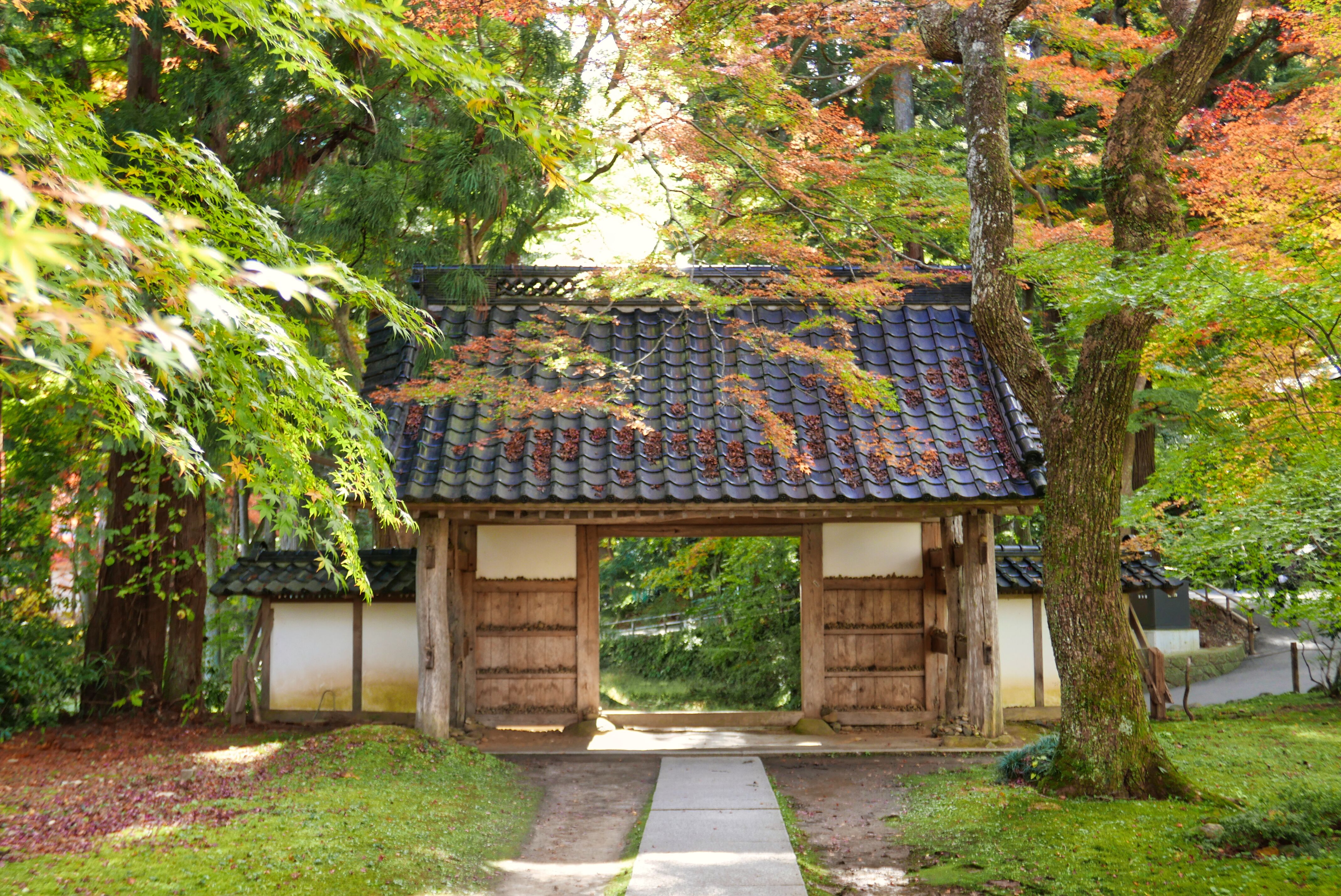 Gate at Chuson-ji