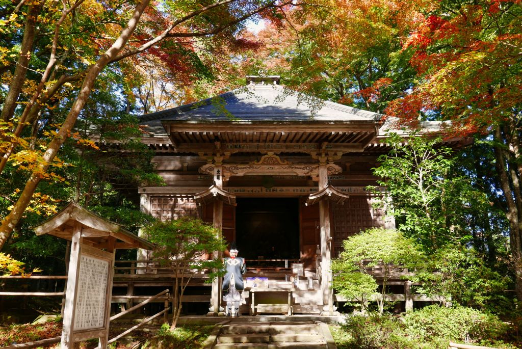 The main hall of Chuson-ji