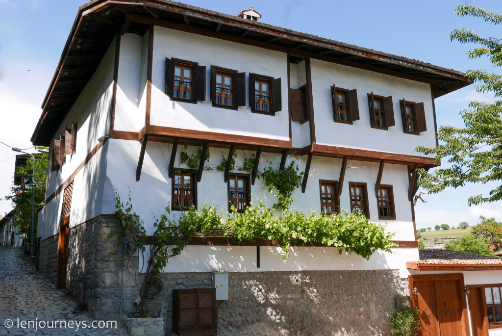 The exterior of an Ottoman house