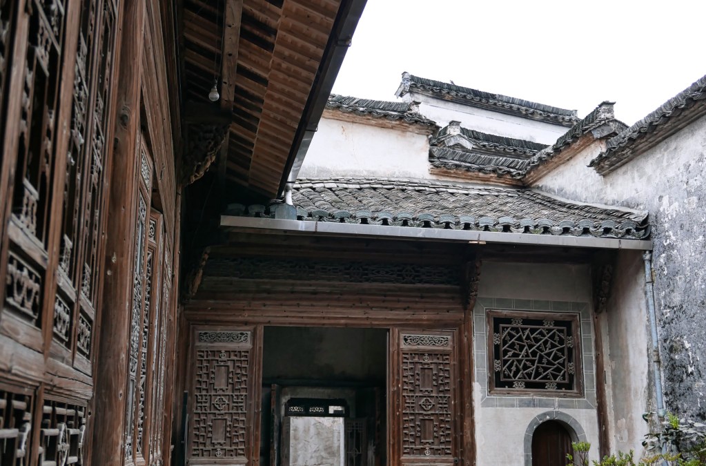 Bays of rooms in the housing complex