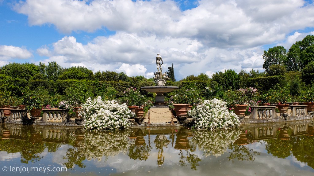 Neptune Fountain in the Boboli Gardens