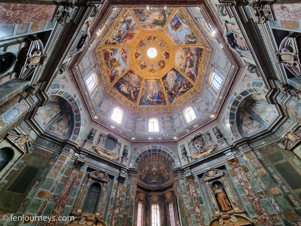 Chapel of the Princes - the grand mausoleum of the Medici family members