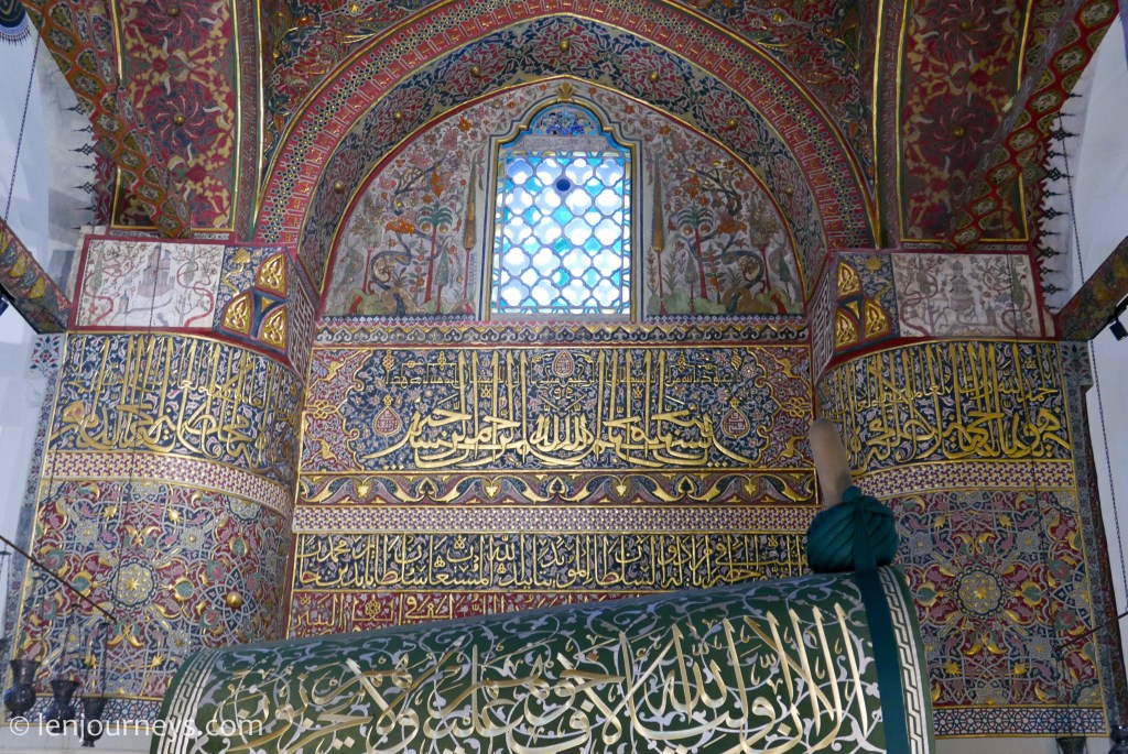 The sarcophagus of Rumi, Konya
