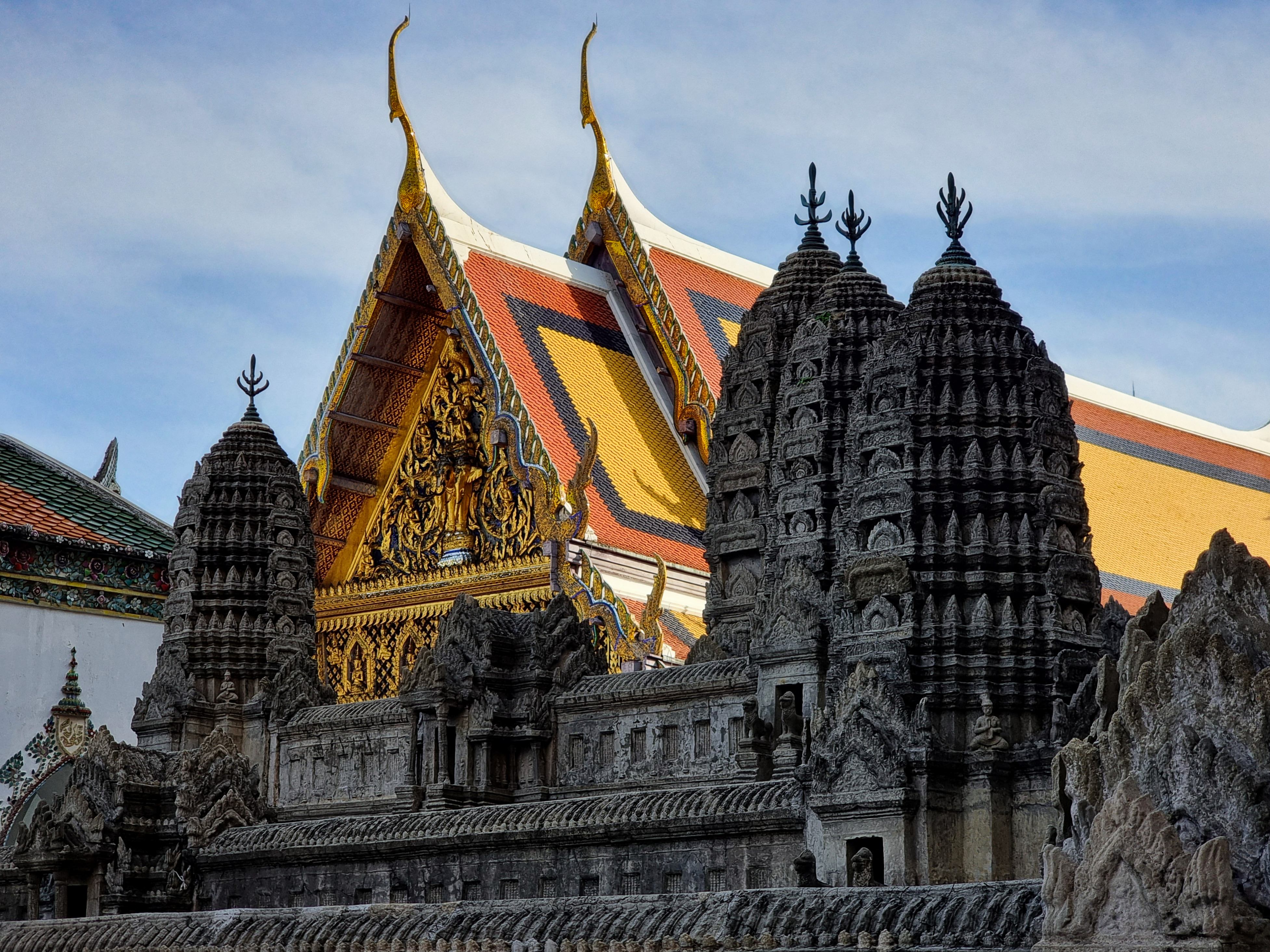 A miniature of Angkor Wat in the Grand Palace