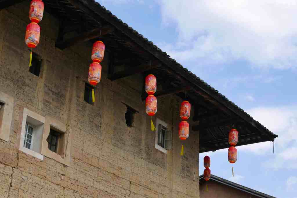 A rectangular tulou, Fujian