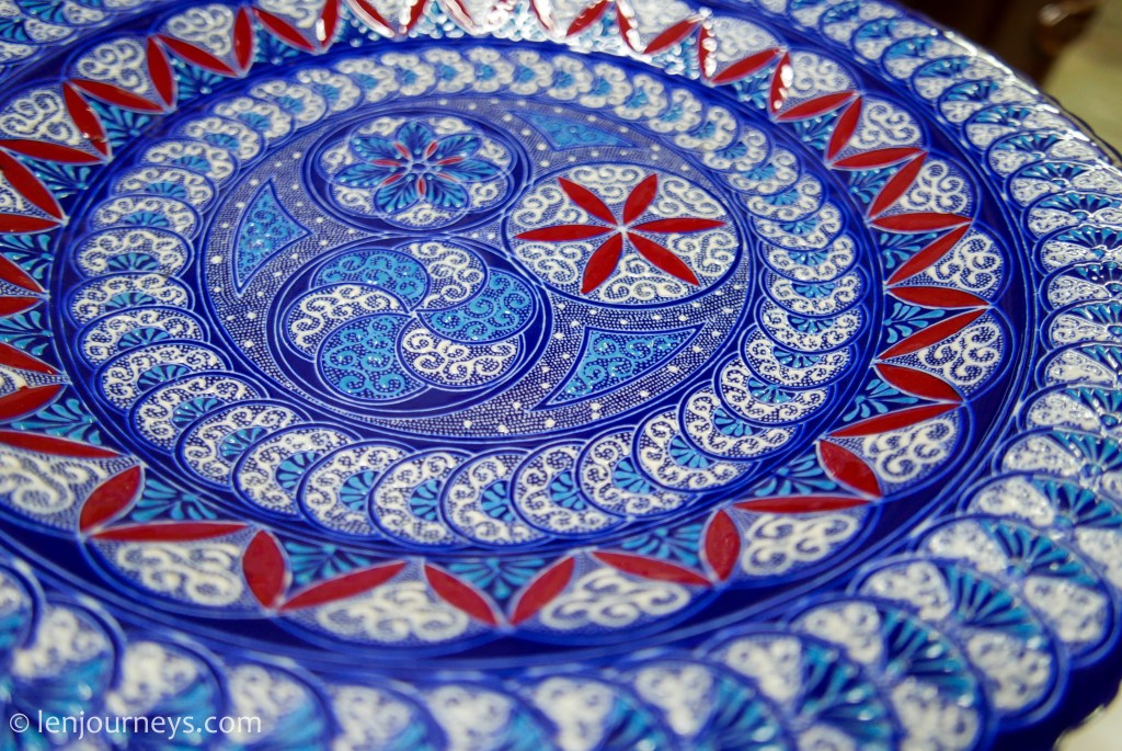 The details on Cappadocia pottery