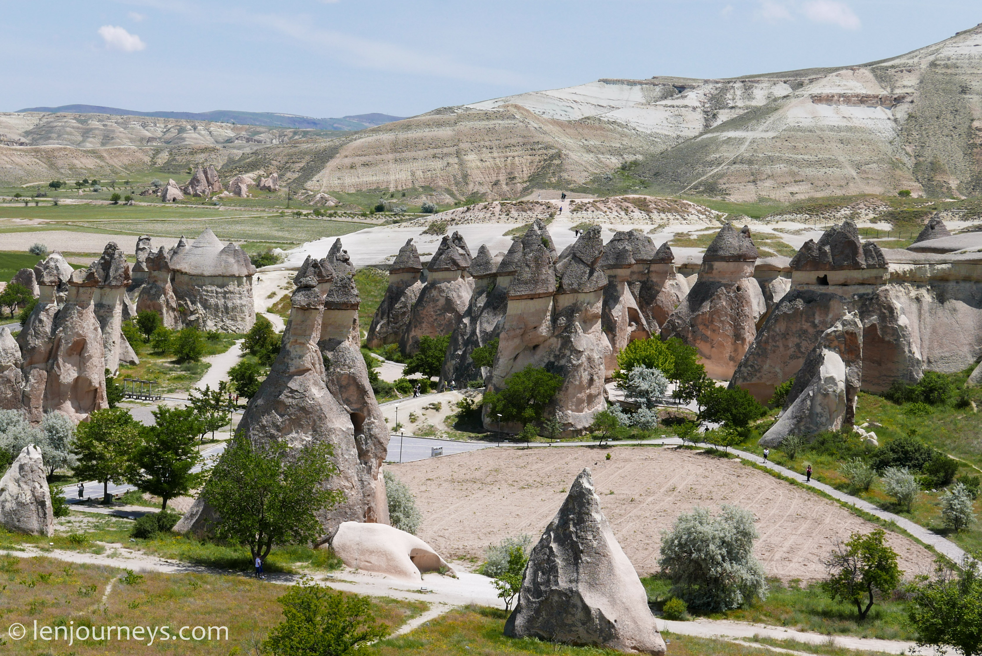 A cluster of fairy chimneys in Pasabag Valley