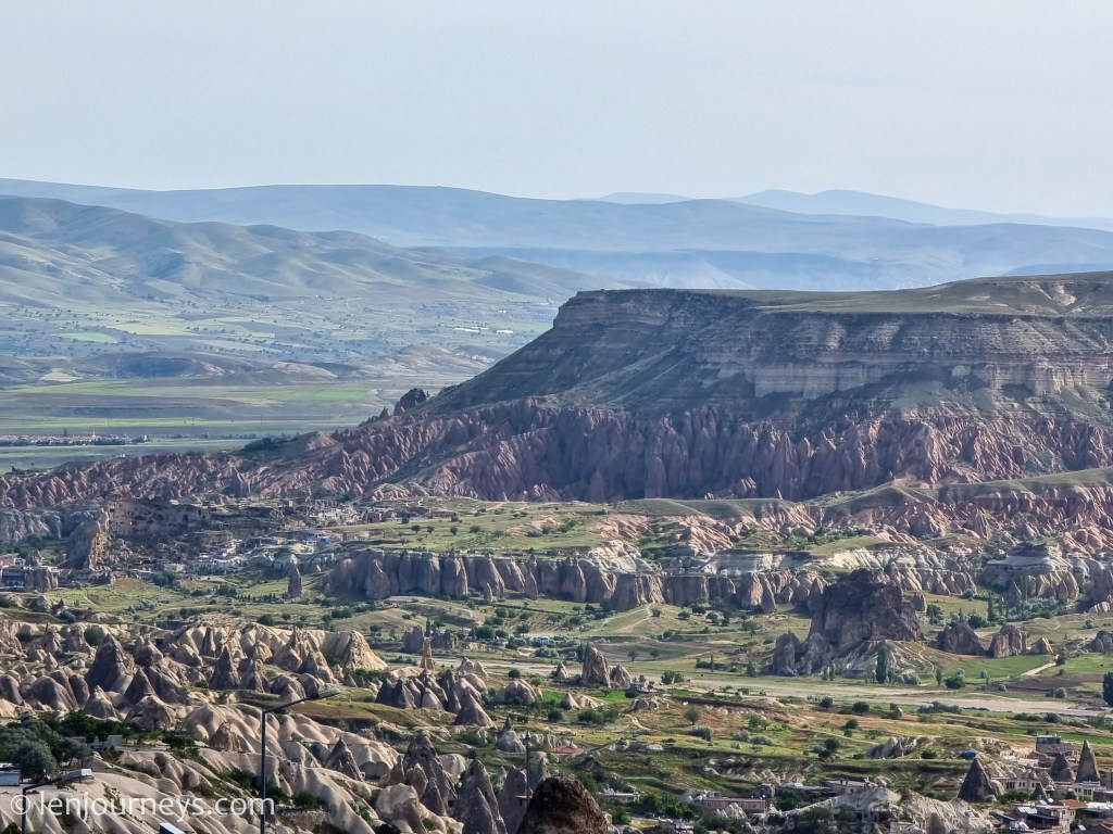 The topography of Cappadocia
