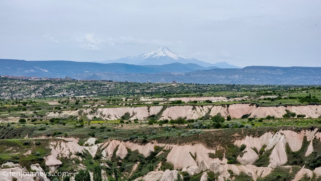 Mount Erciyes - an extinct 4000-meter-high volcano