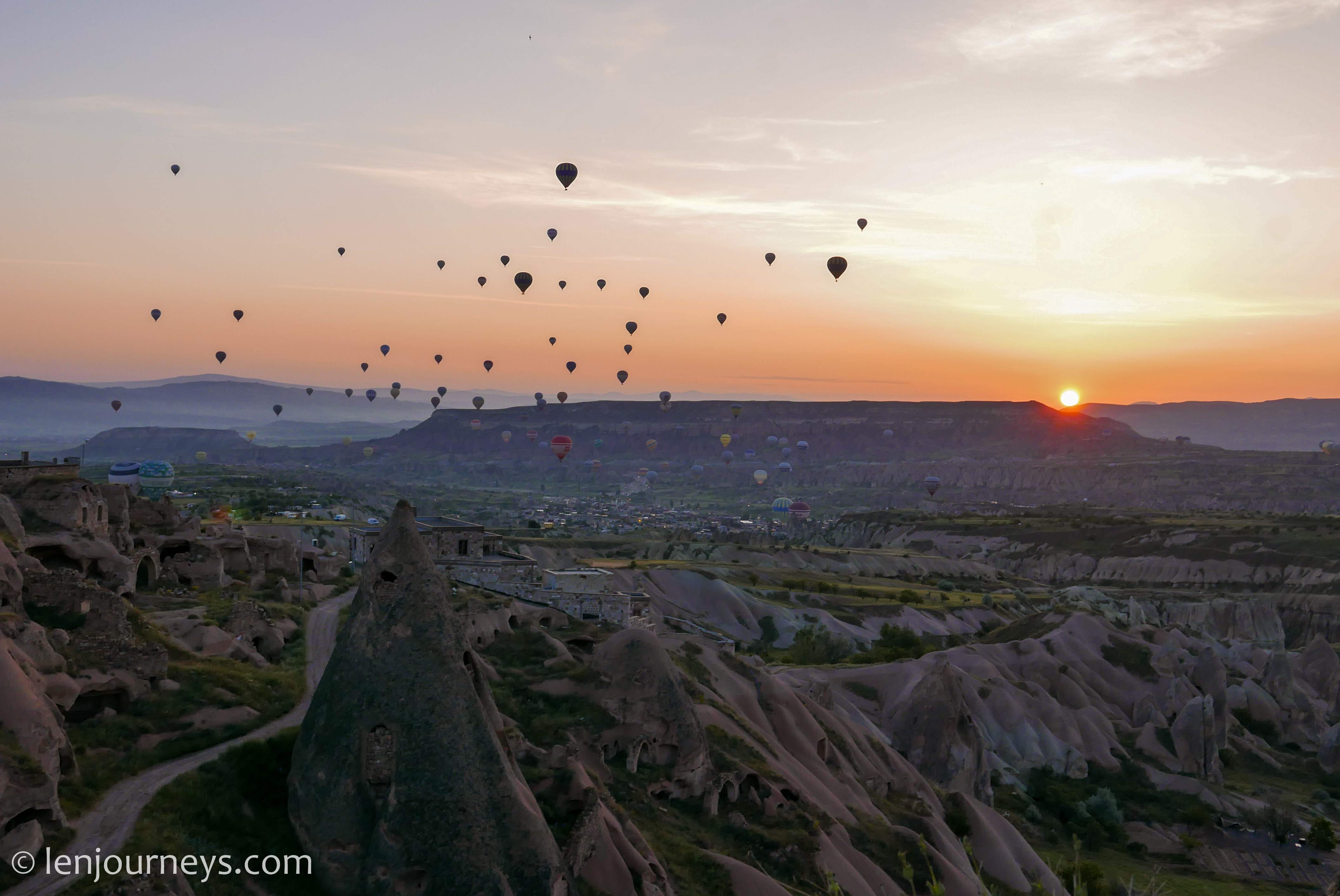 Sunrise in Cappadocia