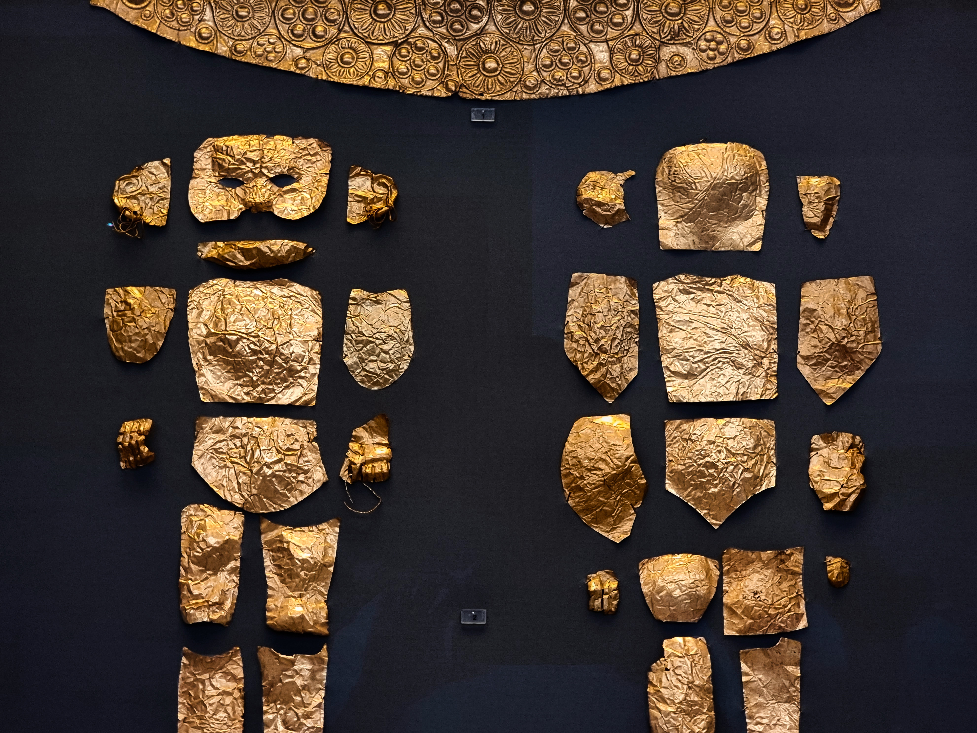 The olden mask of a Mycenae ruler