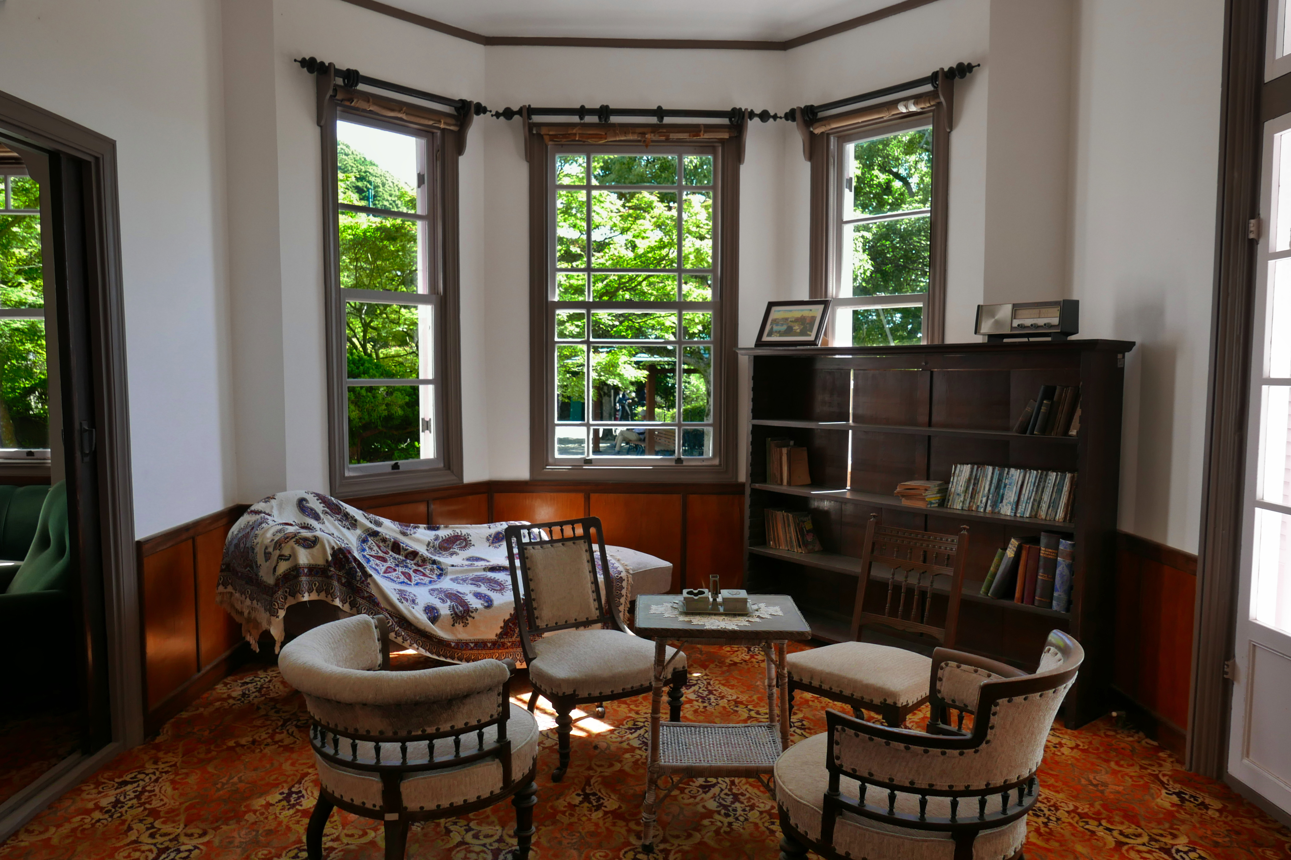 Interior of a historic house in Glover Garden