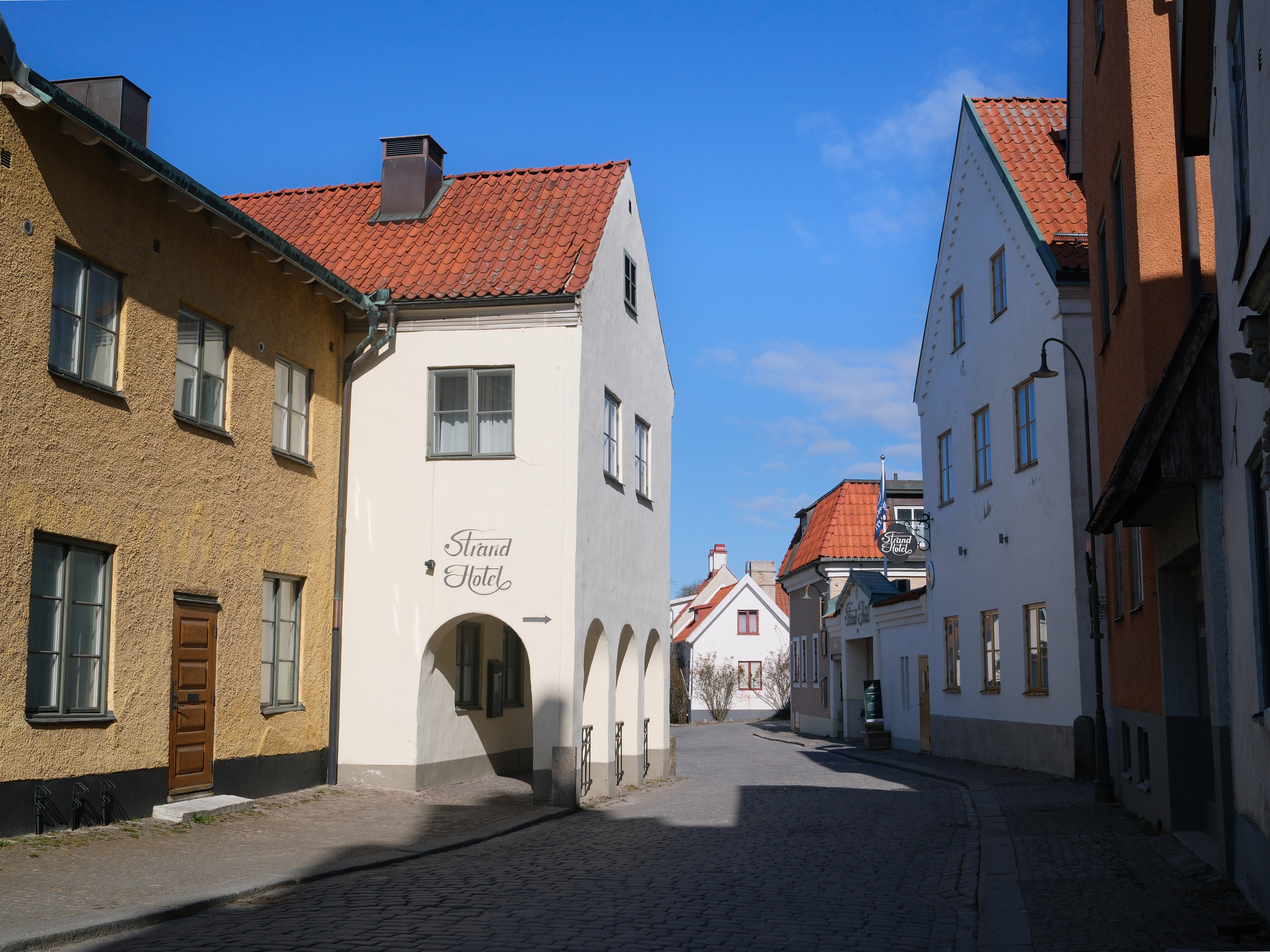 The main street, Visby