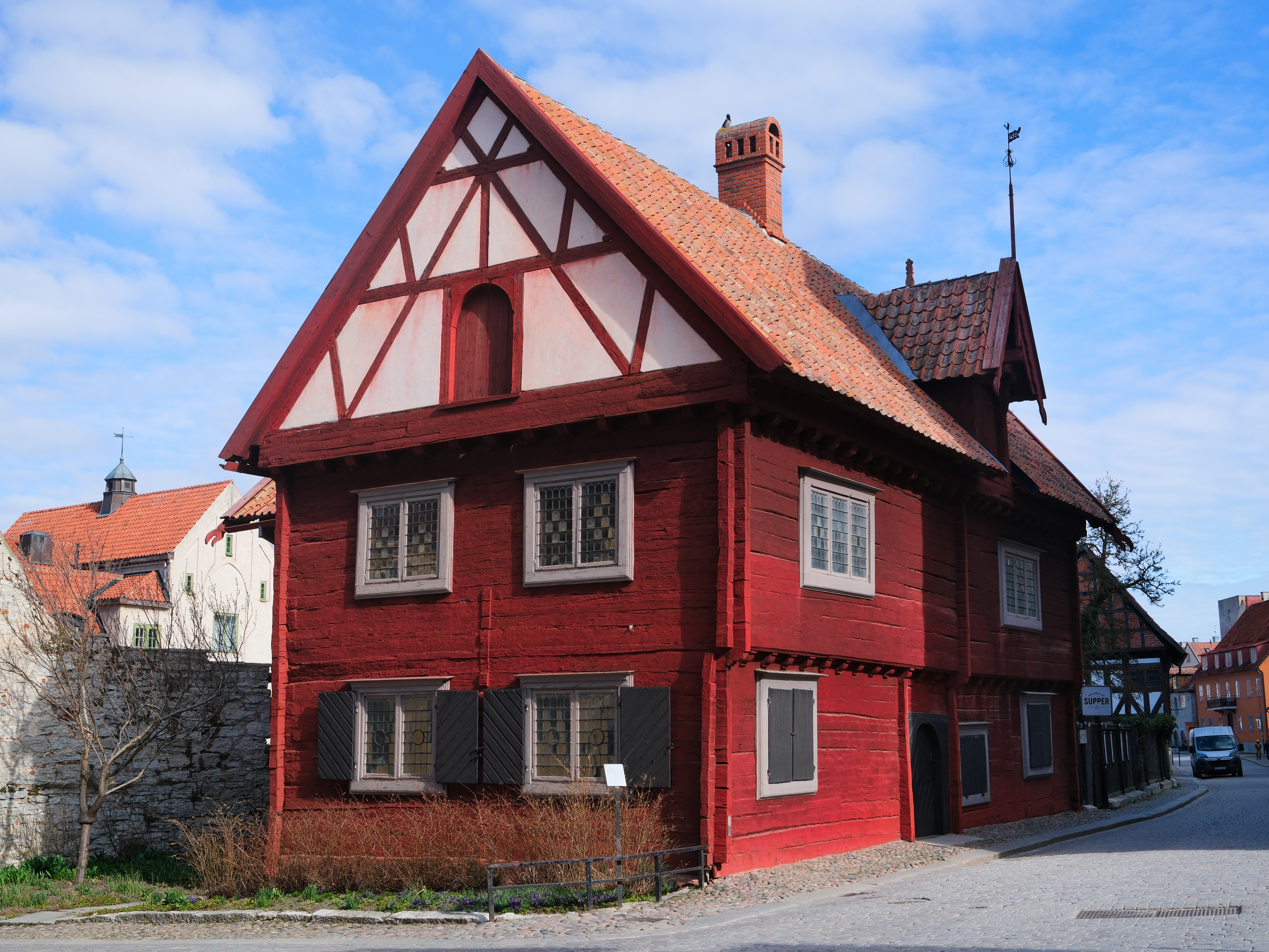 The Burmeister House, the oldest merchant house in Visby