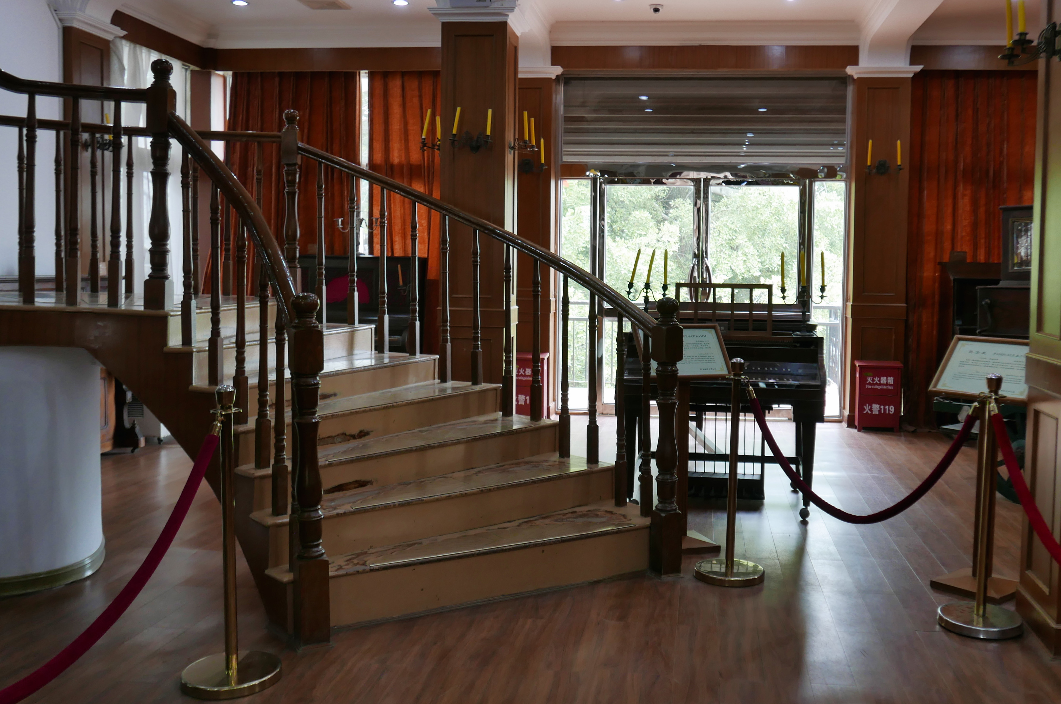 Inside the Kulangsu Piano Museum