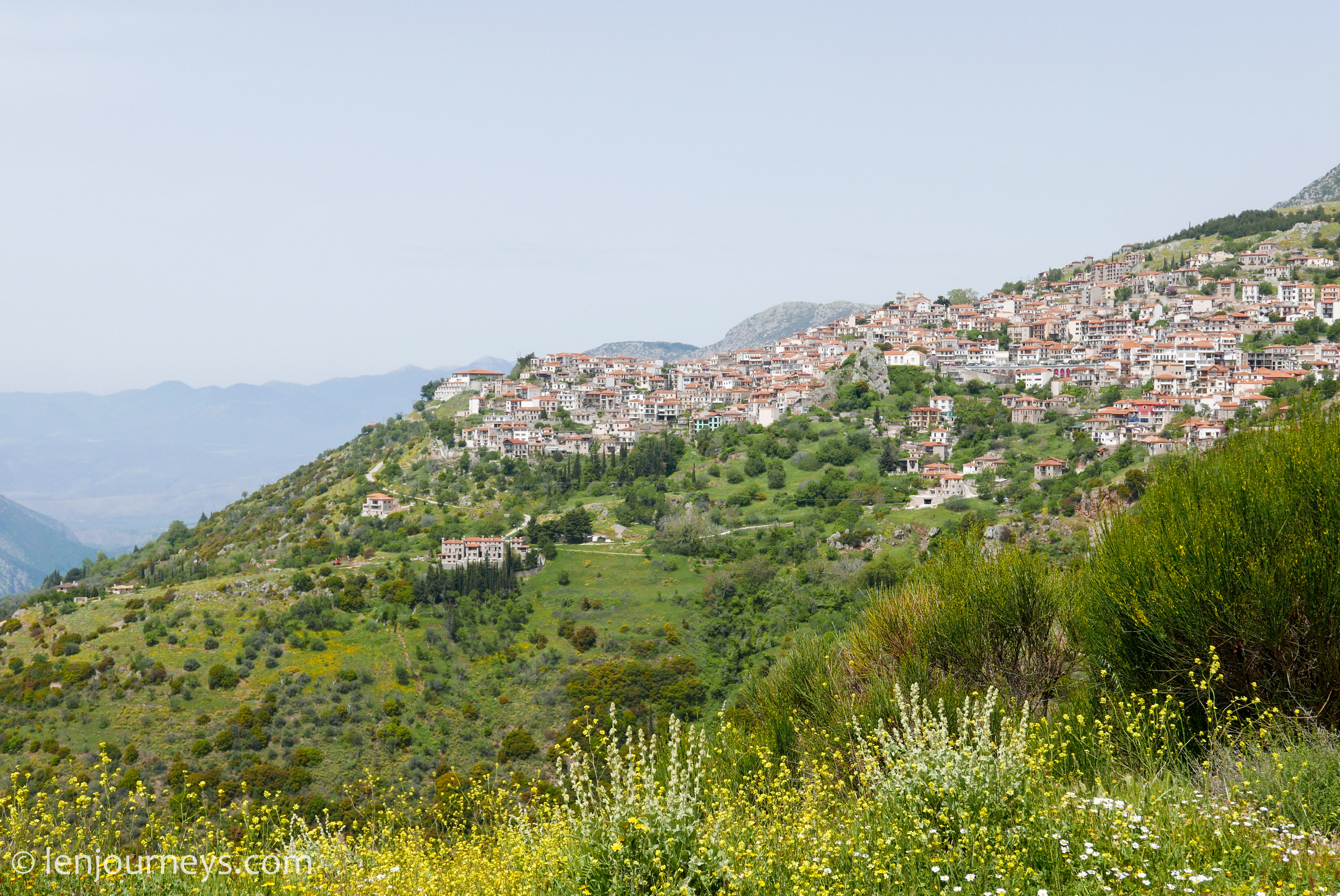 Arachova - a beautiful village on the way to Delphi