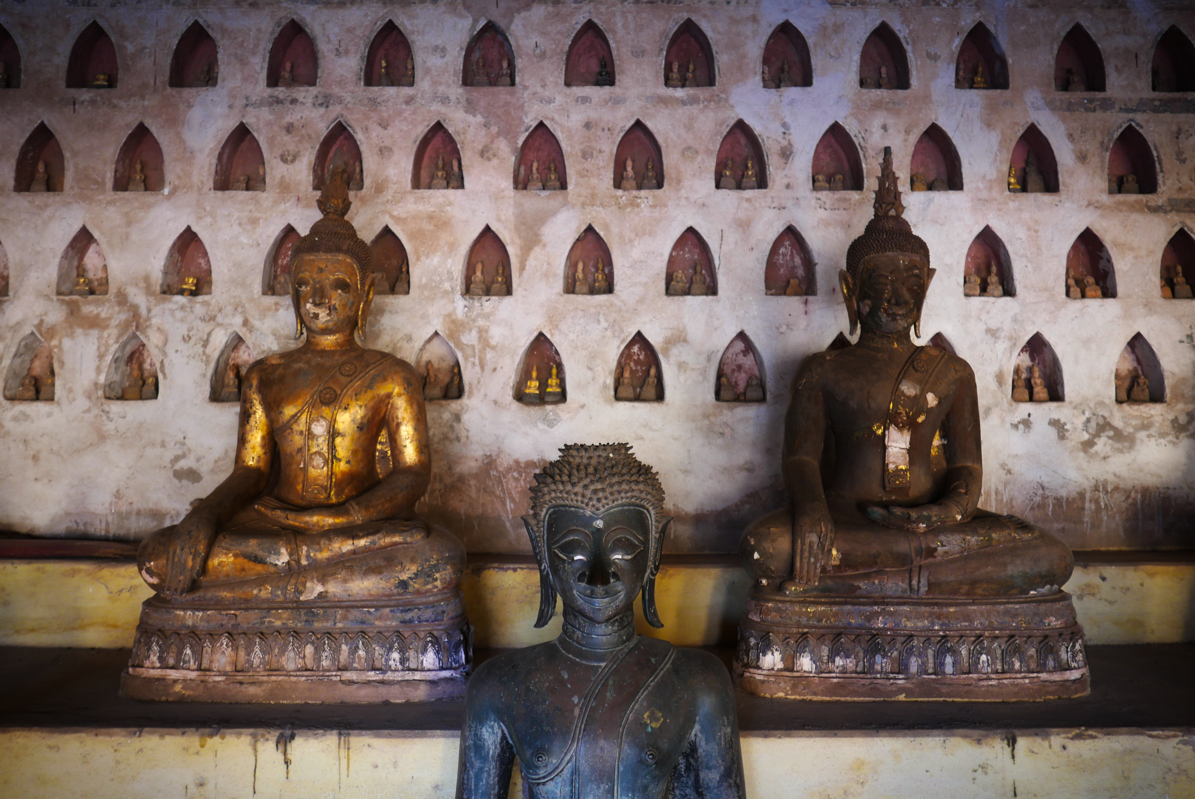 Buddha statues at Wat Si Saket