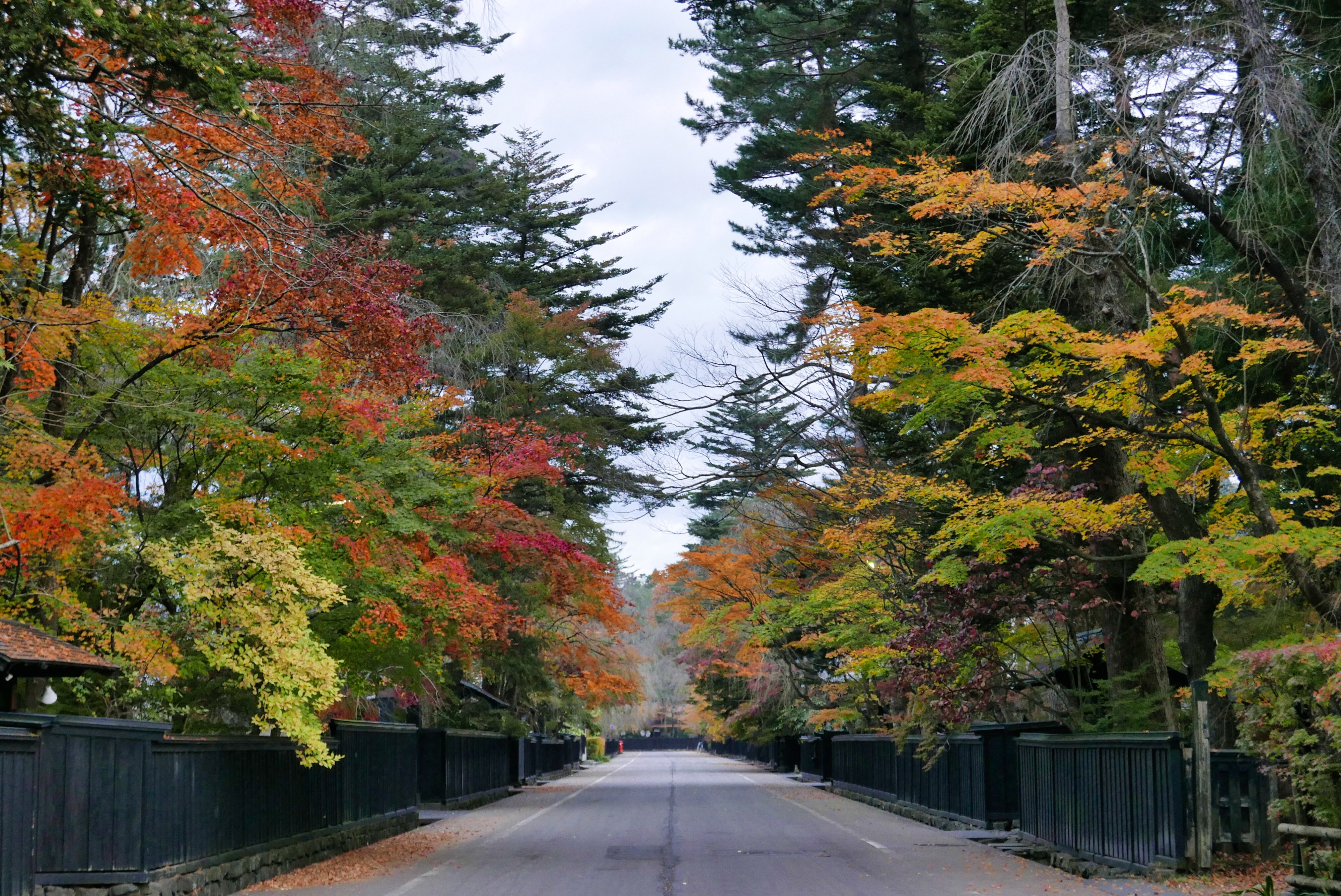 Street in the samurai district