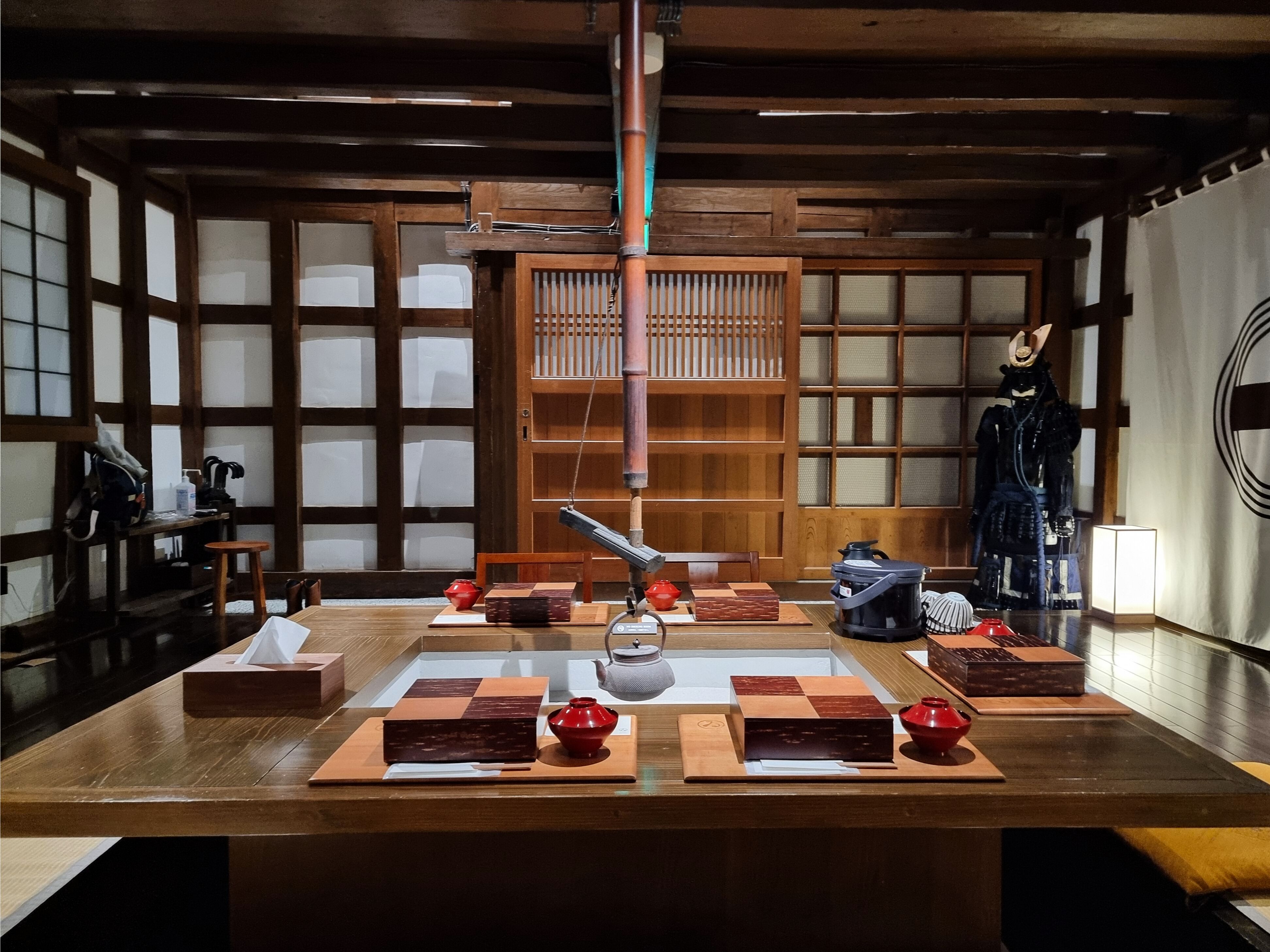 The living room at wanoi Kakunodate