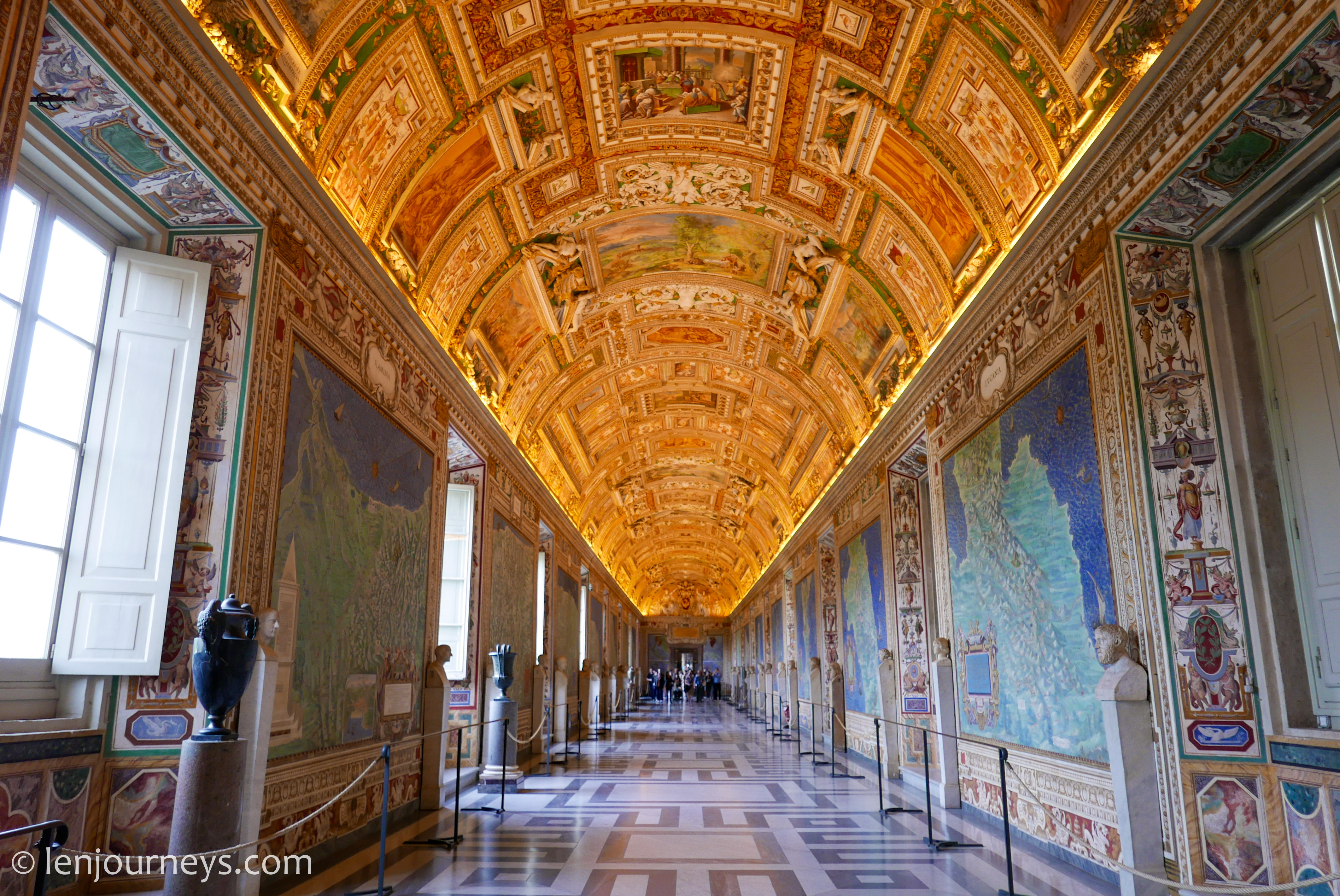 The Gallery of Maps, Vatican Museums